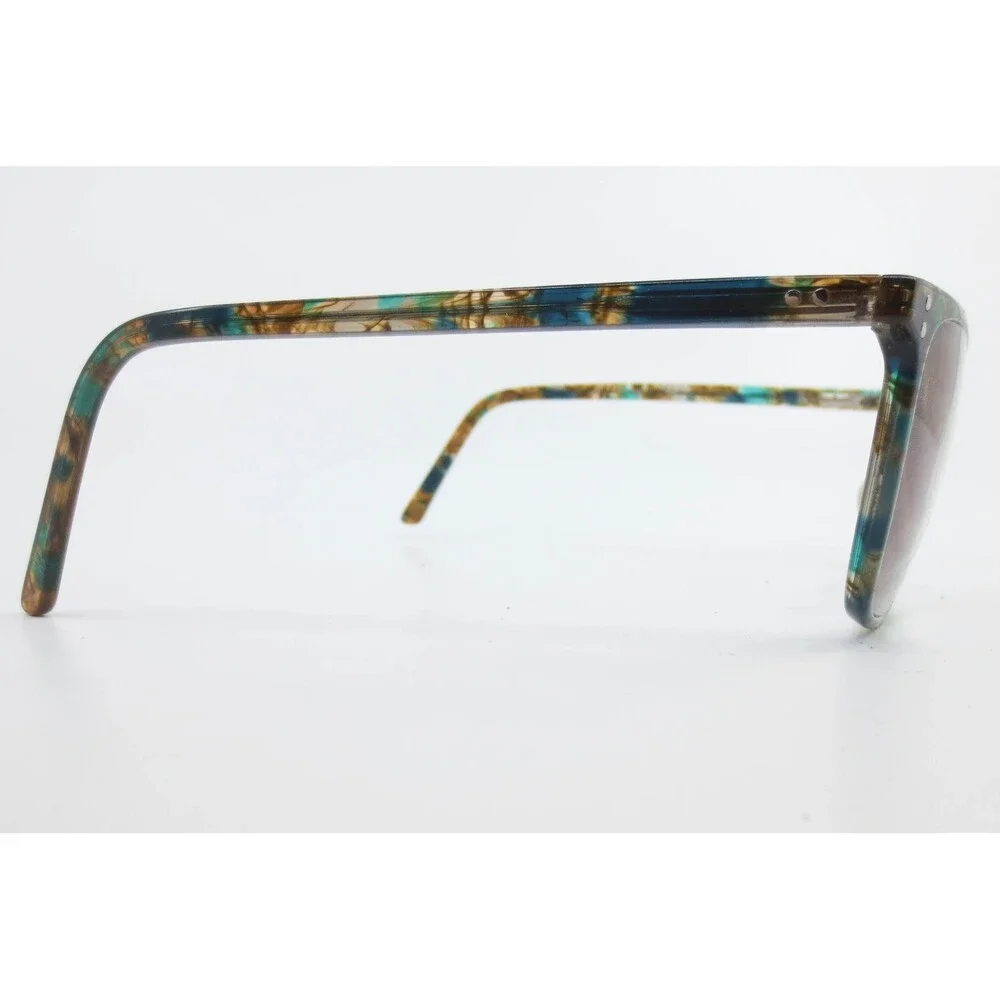 Nautica Eyeglass Frames N8126 422 Teal Blue Tortoise Rectangular 52-16-140 Mens